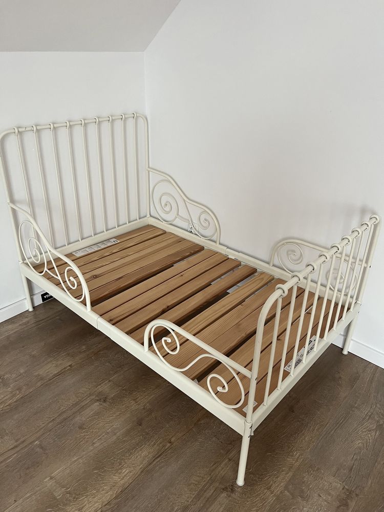 Łóżko metalowe ikea minnen