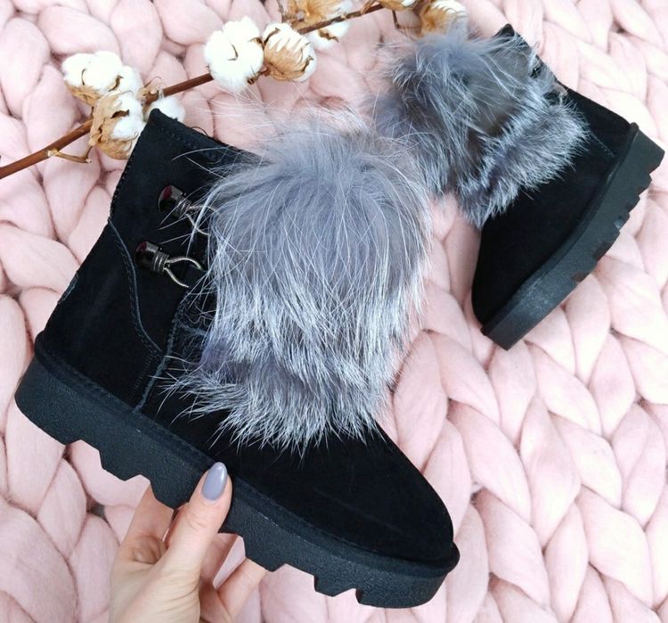 Угги с натуральным мехом