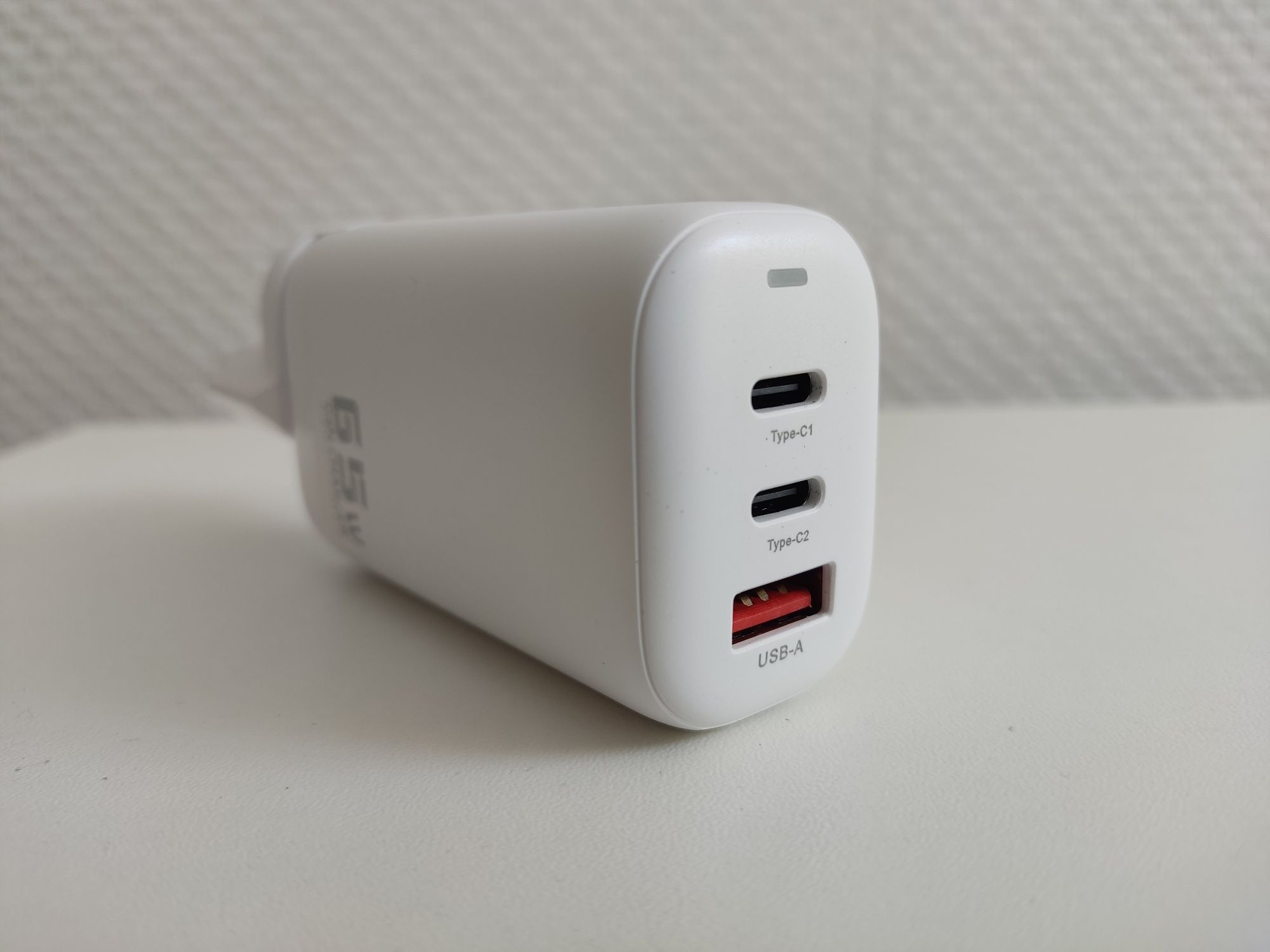 Блок живлення Toocki 65w для телефону, зарядний пристрій GAN, Новий.