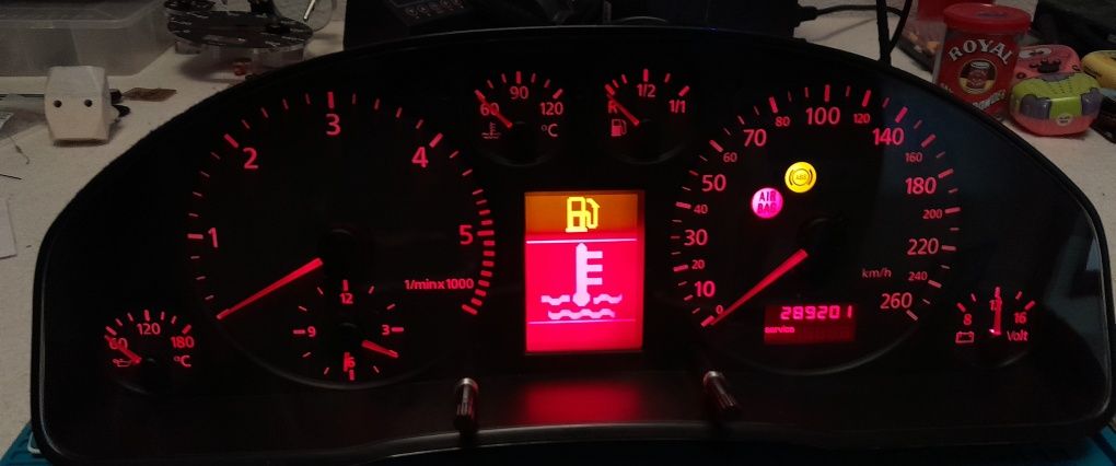 Quadrante Audi A4 B5 1.9 Tdi ( com display novo)