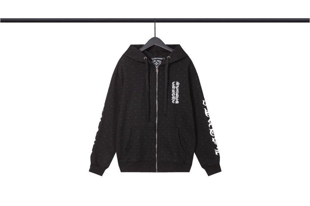 ВАУУУ! Зіп худі від Chrome Hearts | зіпка хром хартс
