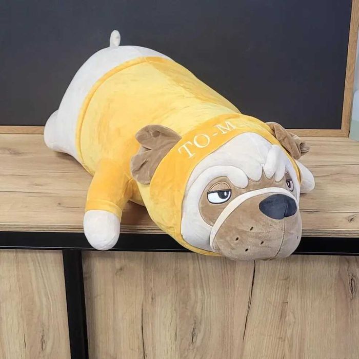 Мопс-подушка 70 см – твой мягкий антистресс-компаньон