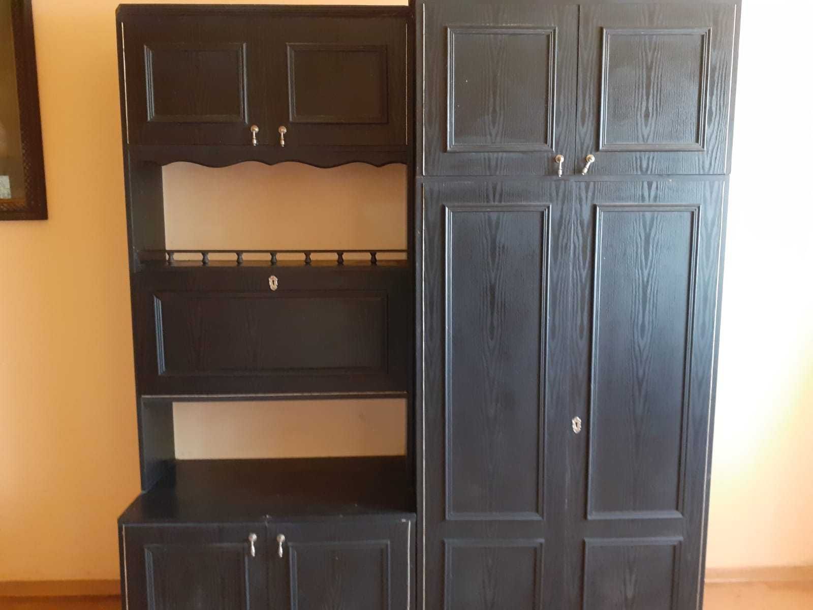 Czarne meble używane stan dobry