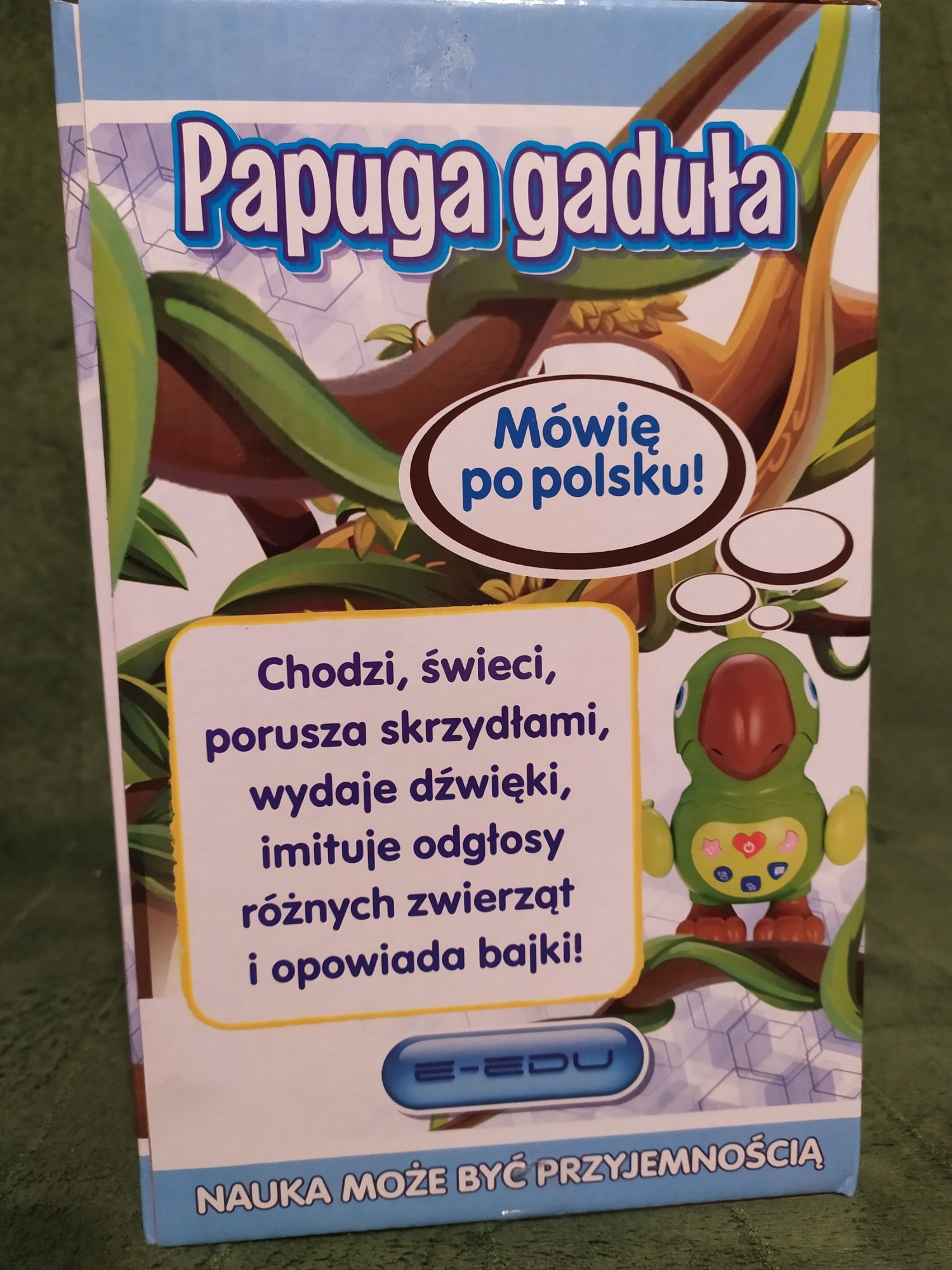 Papuga gaduła - zabawka interaktywna dla dzieci