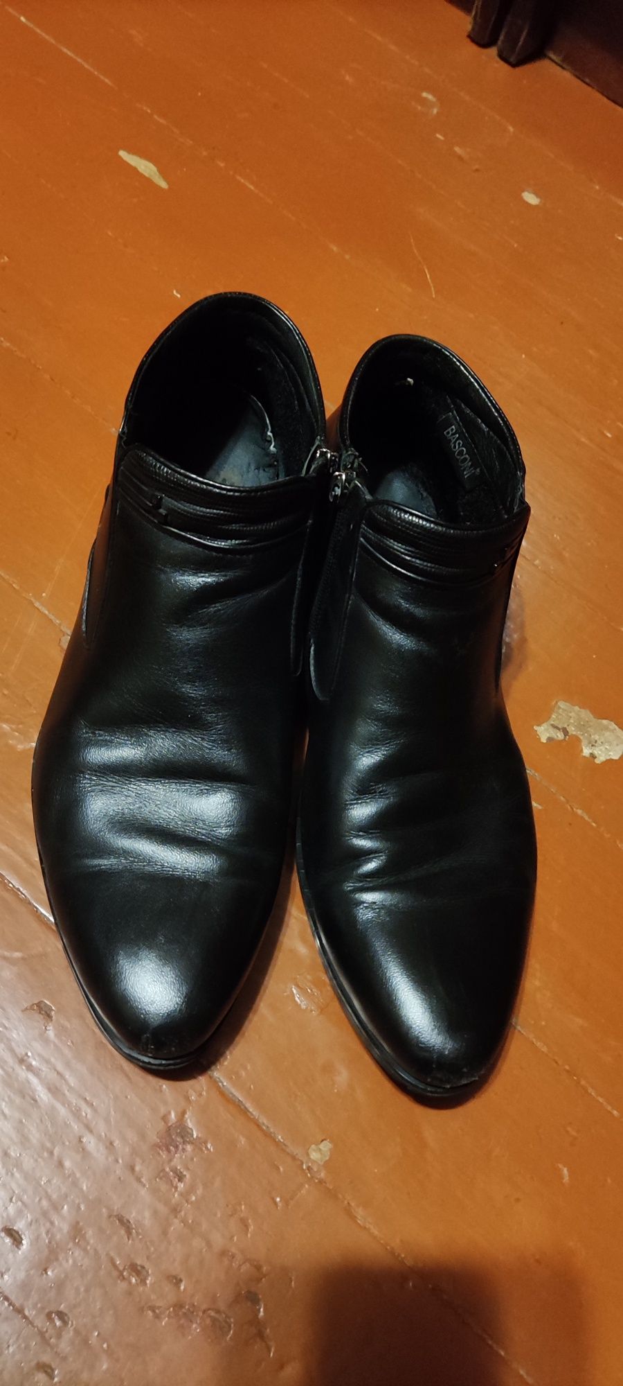 Ботинки мужские кожаные basconi 42