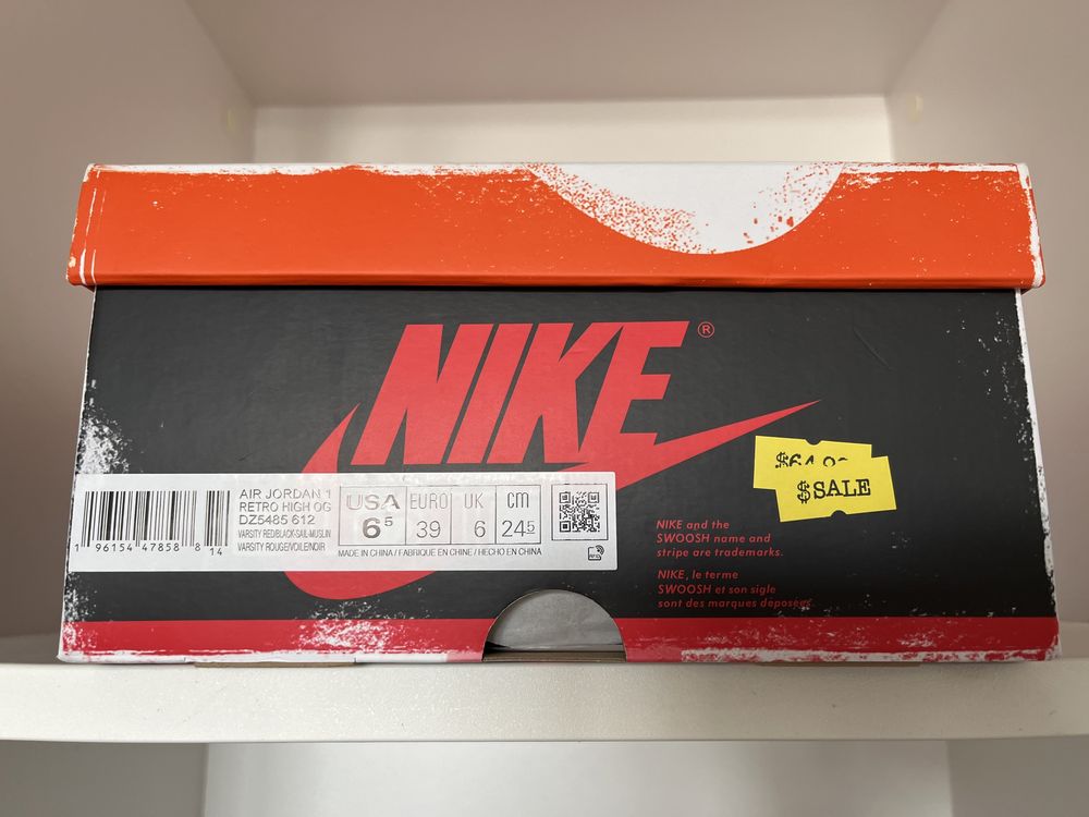 Oryginalne Nike Air Jordan 1 highlost and found