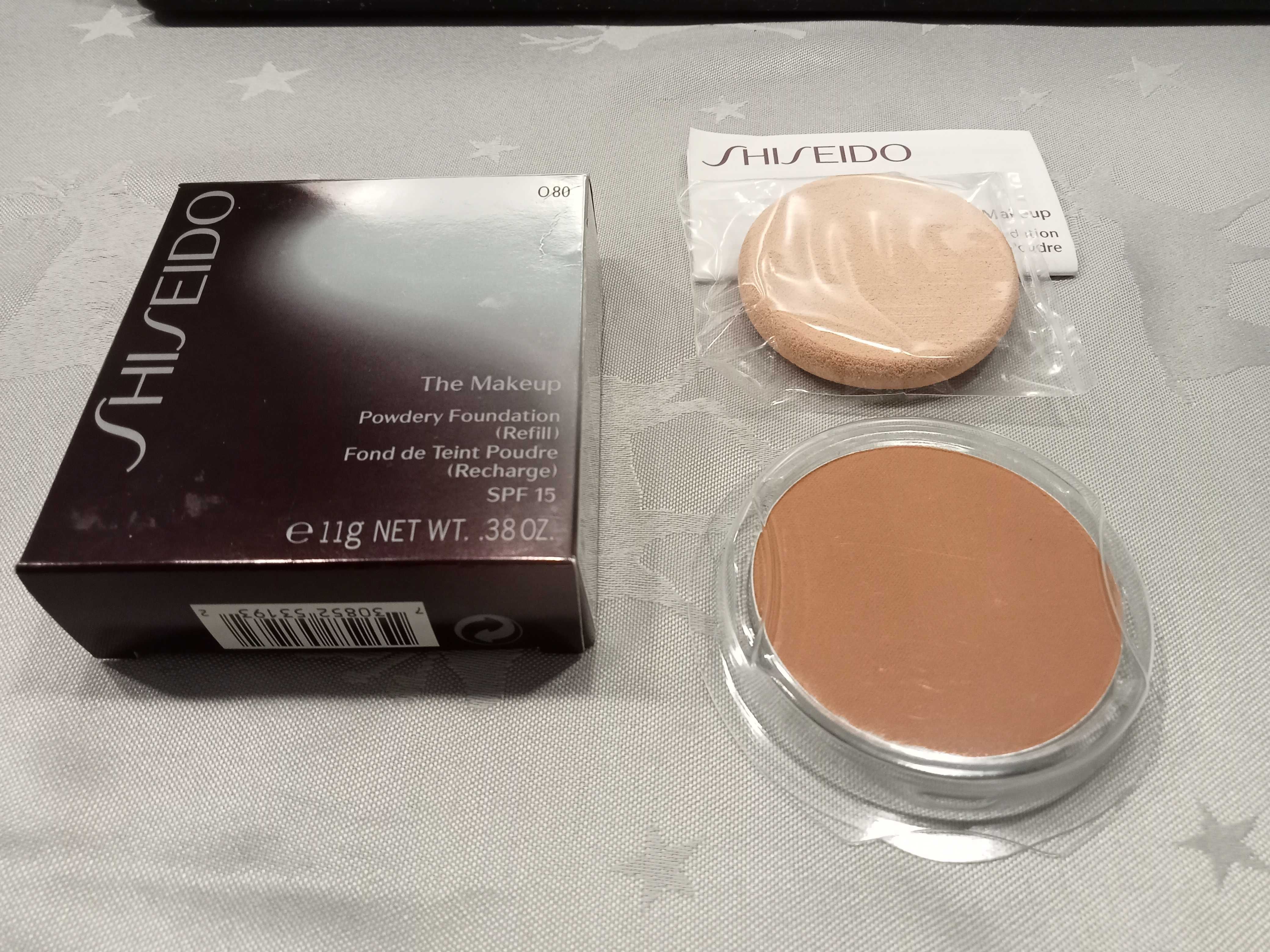 Shiseido podkład w kompakcie O80, wkład, 11 g