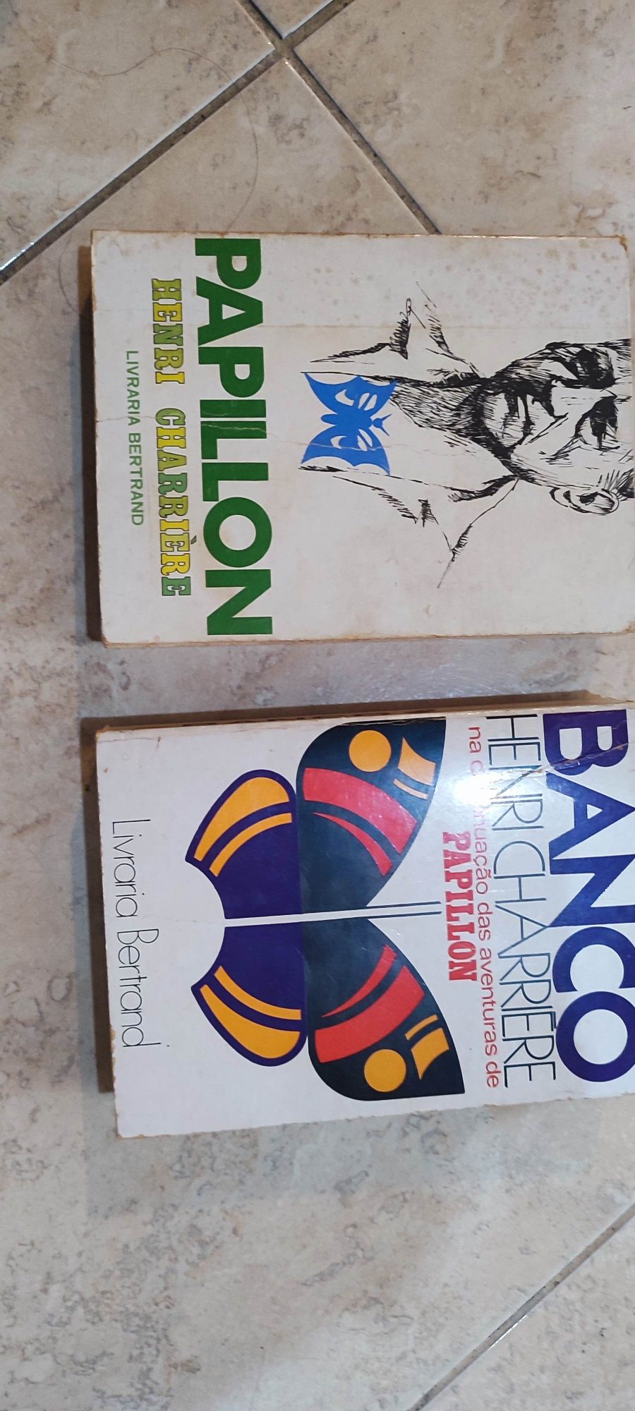 2 Livros de Henri Charriére Papillon