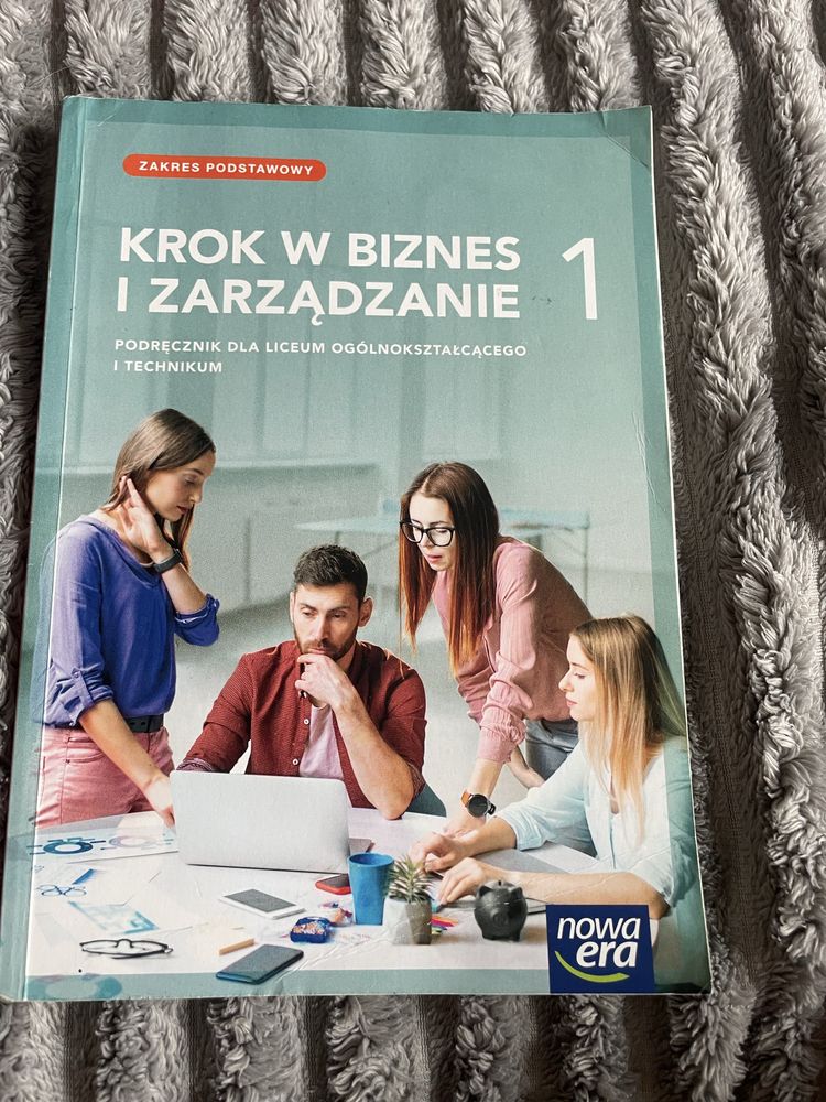 KROK W BIZNES I ZARZĄDZANIE (zakres podstawowy) klasa 1 liceum