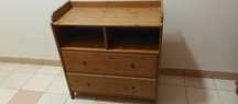 Komoda-witryna- IKEA HEMNES-drewno-szafa Leksvik-Ikea