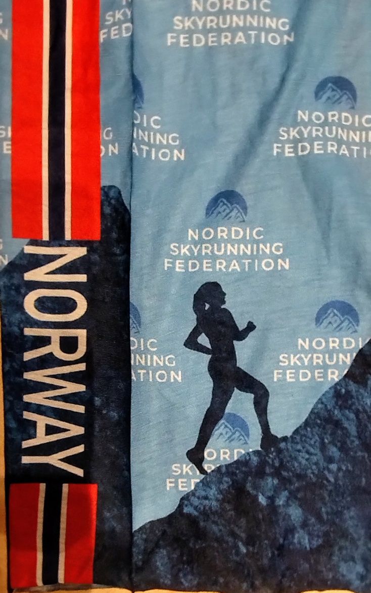 Ochraniacz szyi Bandana Norway Nordic Skyrunning Federation