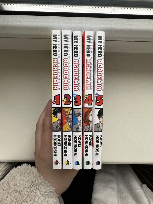 Manga My Hero Academia 1-5