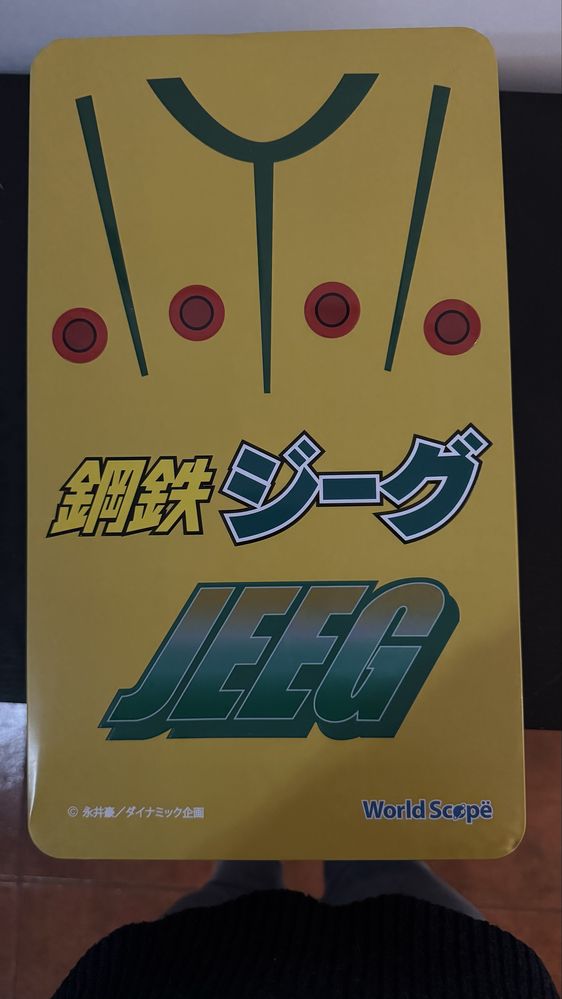 figura articulada do Kotetsu Jeeg