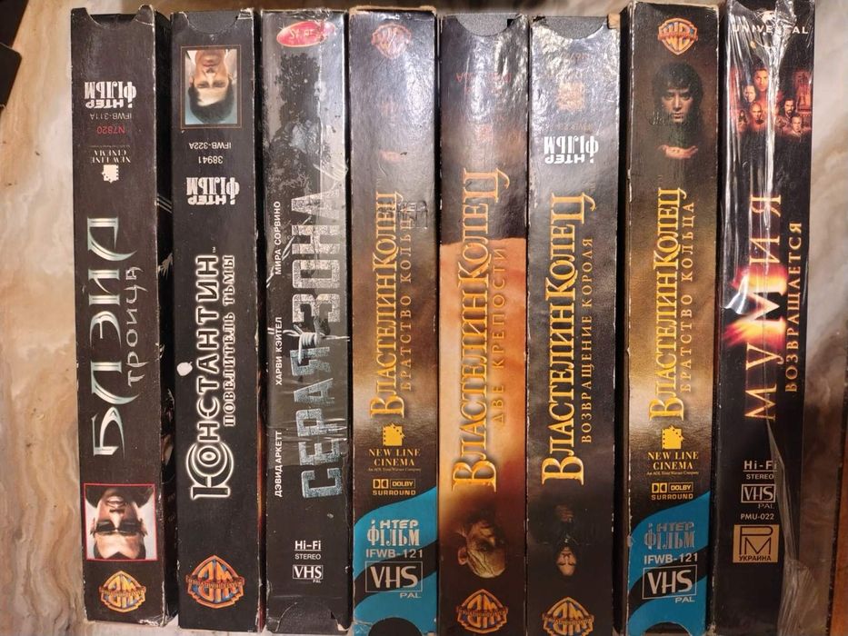 Видеокассеты с фильмами-2