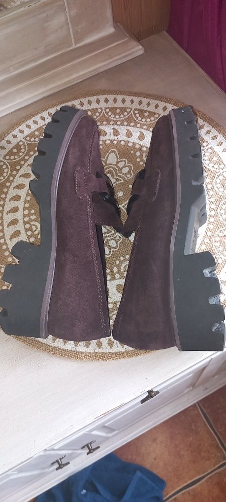 Buty na platformie.