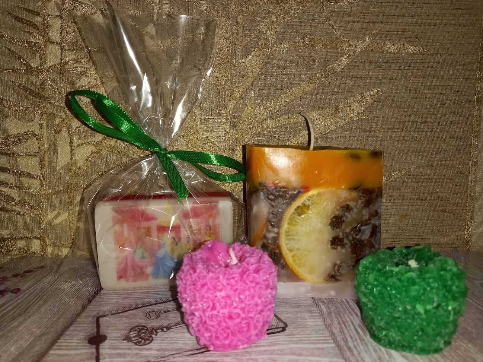 Свечи маленькие и большие
