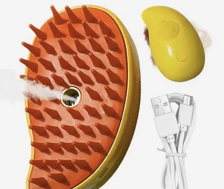 Электрическая расческа для собак, котів распылитель,