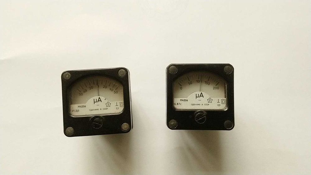 Микроамперметр,М4202 ,42304 вольтметры ,М42304,ГУ-29,м903м/1 0-300мА