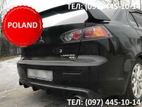 Диффузор заднего бампера Mitsubishi Lancer X 10 / Митсубиши Лансер Х
