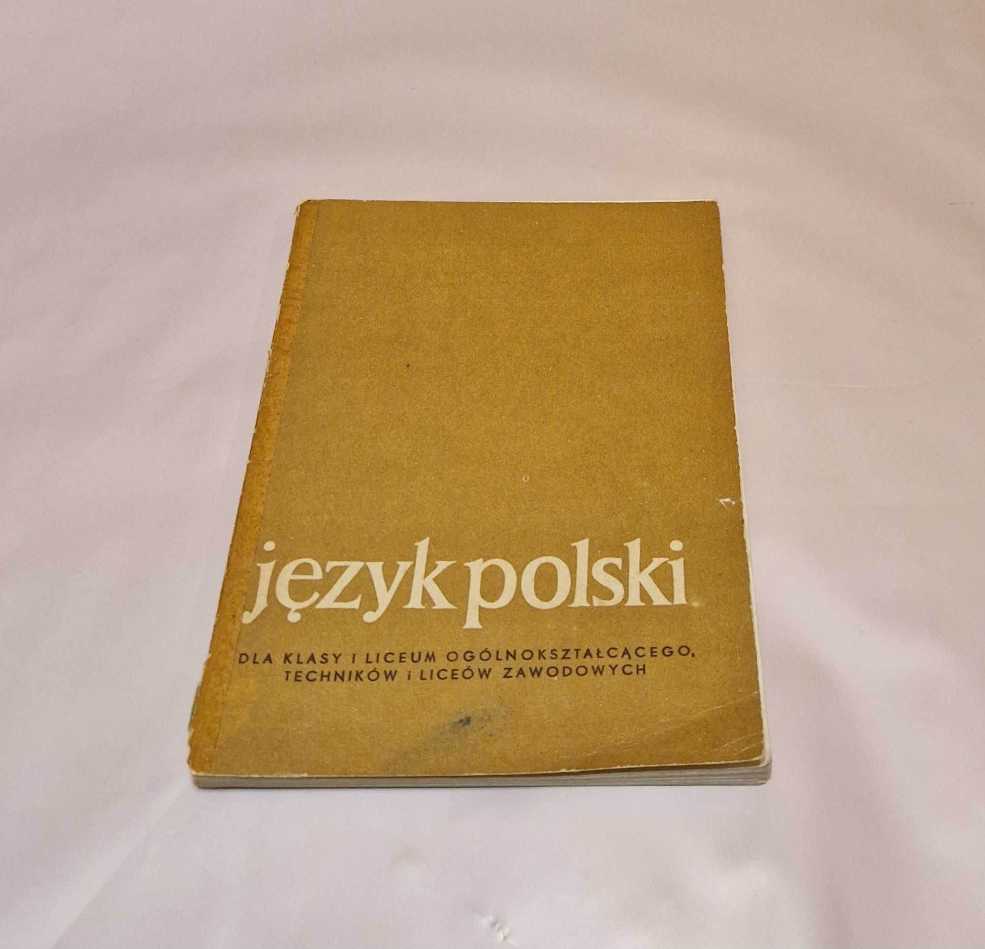 Język polski – klasa I LO, technikum, liceum zawodowego