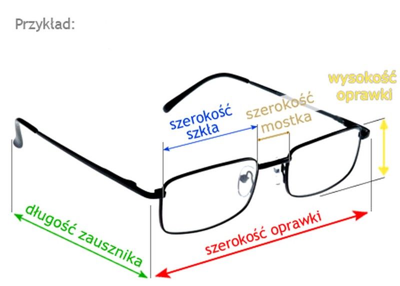 Okulary oprawki zerówki - Creativ kolekcja nr.680B (Uniseks)