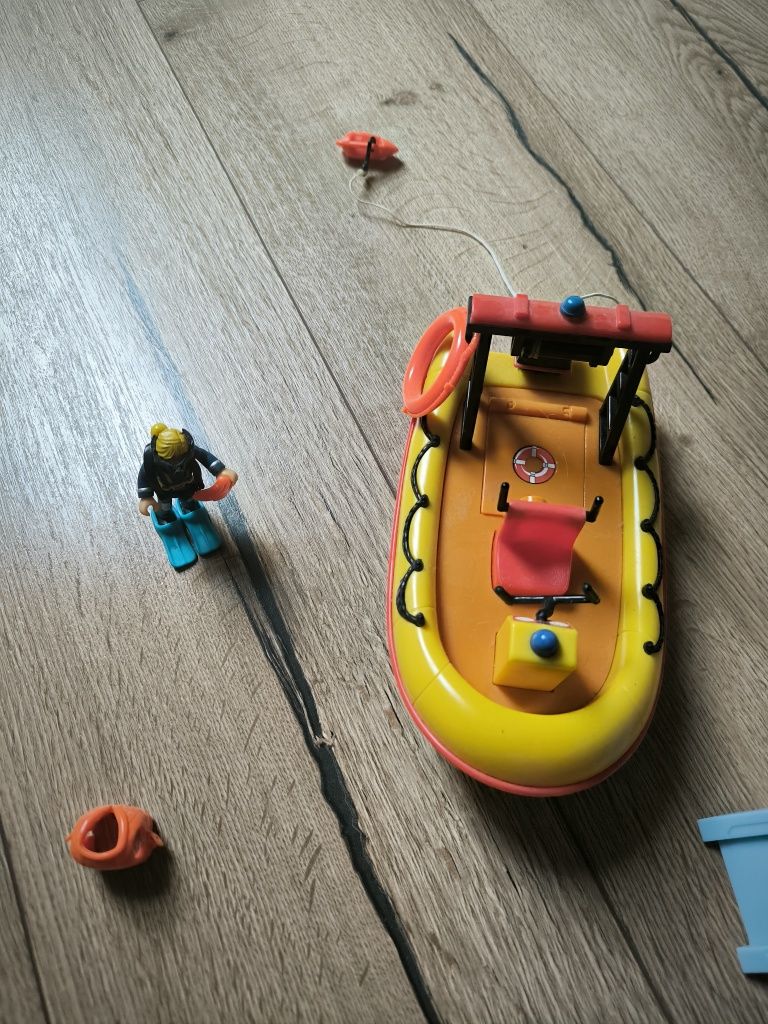 Simba Strażak Sam Wóz strażacki Jupiter Remiza 2w1 + quad