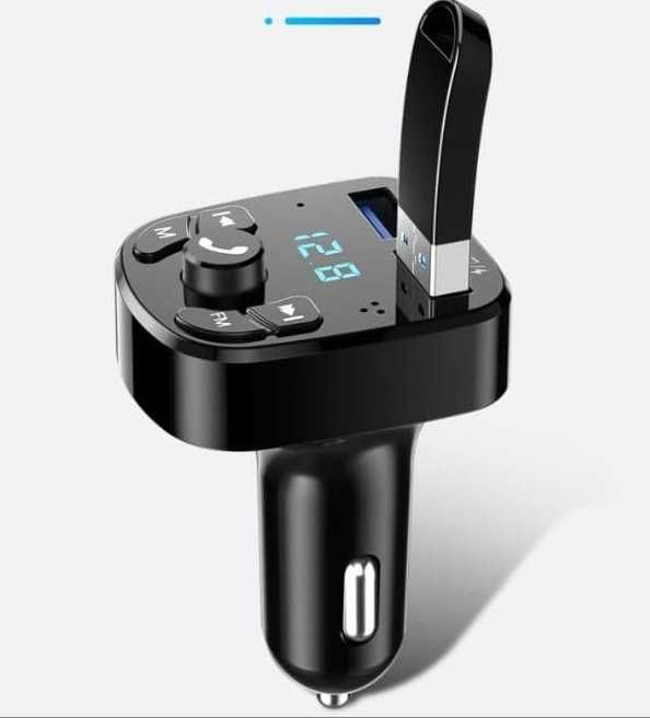 Bluetooth FM модулятор (Bluetooth и флешка в авто)