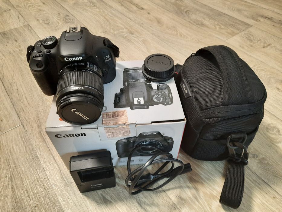 Фотоаппарат Canon EOS 600D с износом 10%(можем подтвердить)