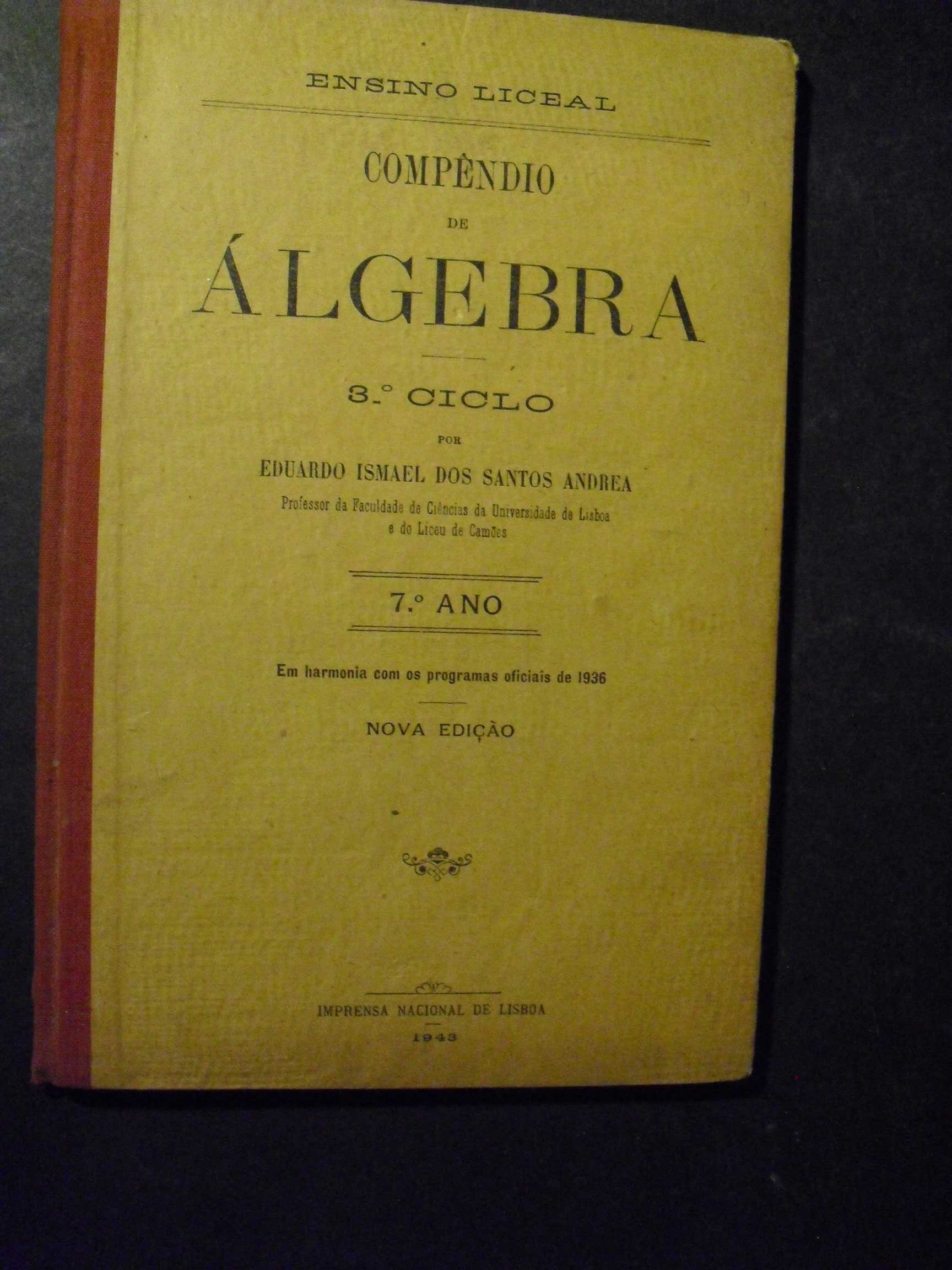 Andrea (Eduardo Ismael dos Santos);Compêndio de Álgebra