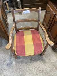 Fotel drewniany ,
