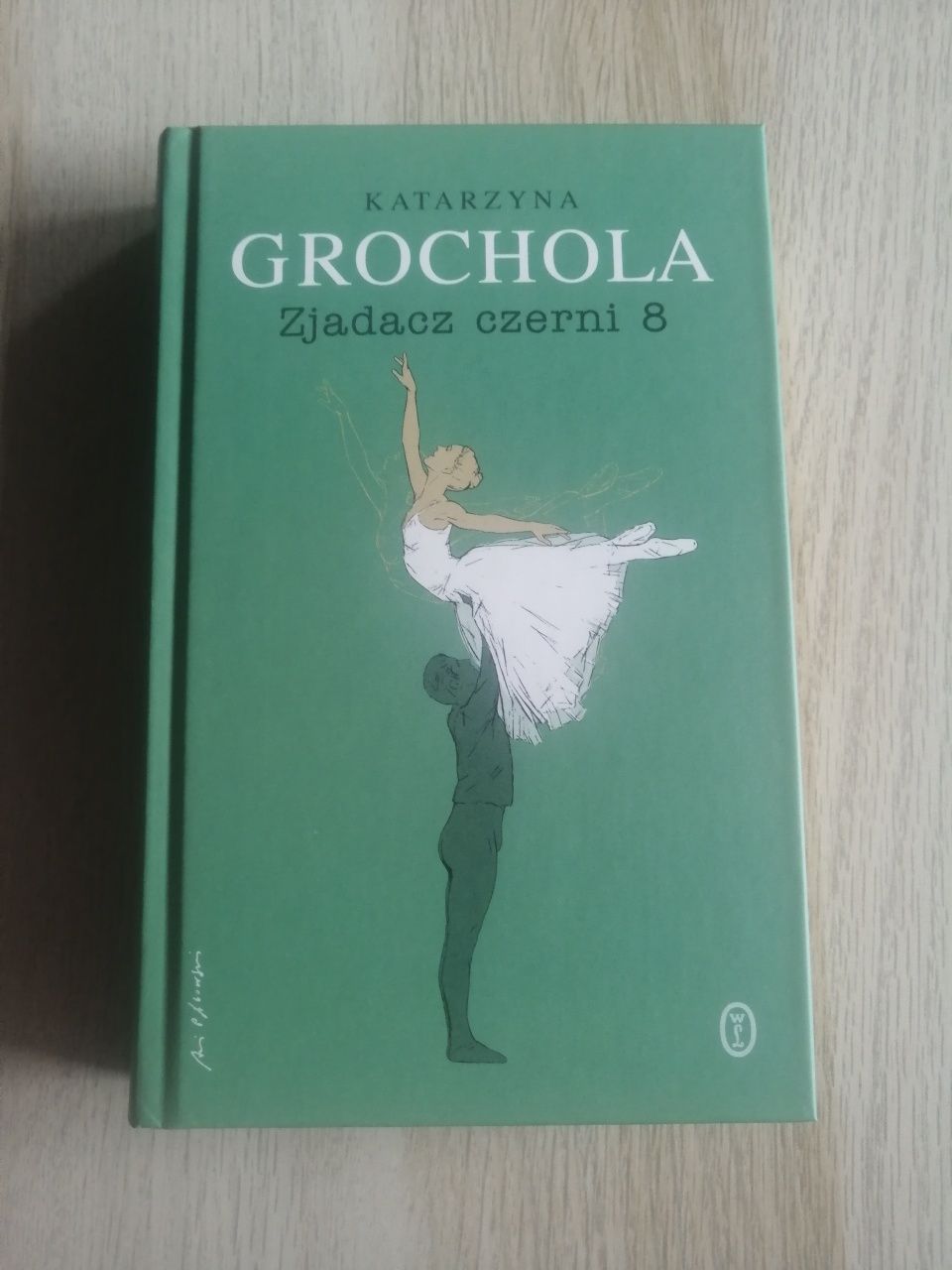 Książka Katarzyny Grocholi pt. "Zjadacz czerni 8"