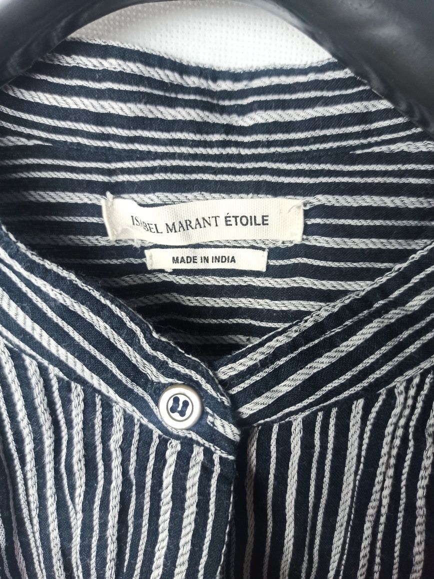 Isabel Marant Etoile Striped Cotton shirt koszula