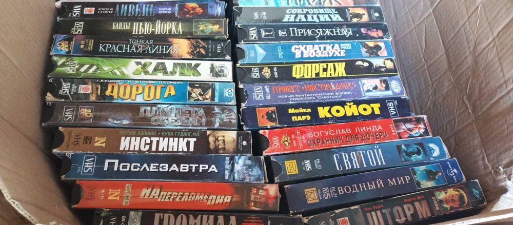 Видеокассеты видеокассеты