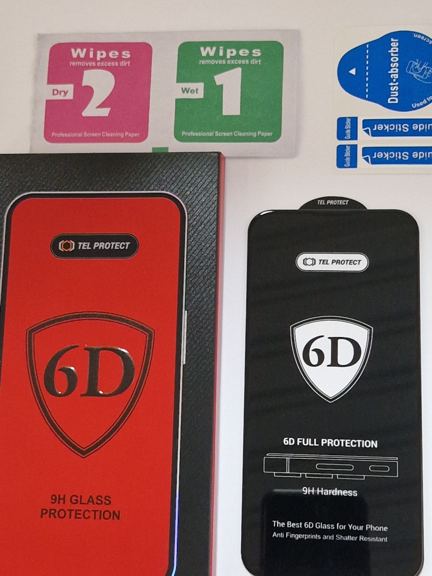 Hartowane szkło Full Glue 6D do IPHONE 13 MINI