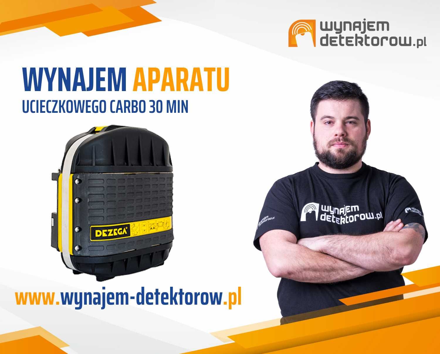 Wynajem aparatu ucieczkowego DEZEGA, OXY, CARBO, PŁOCK