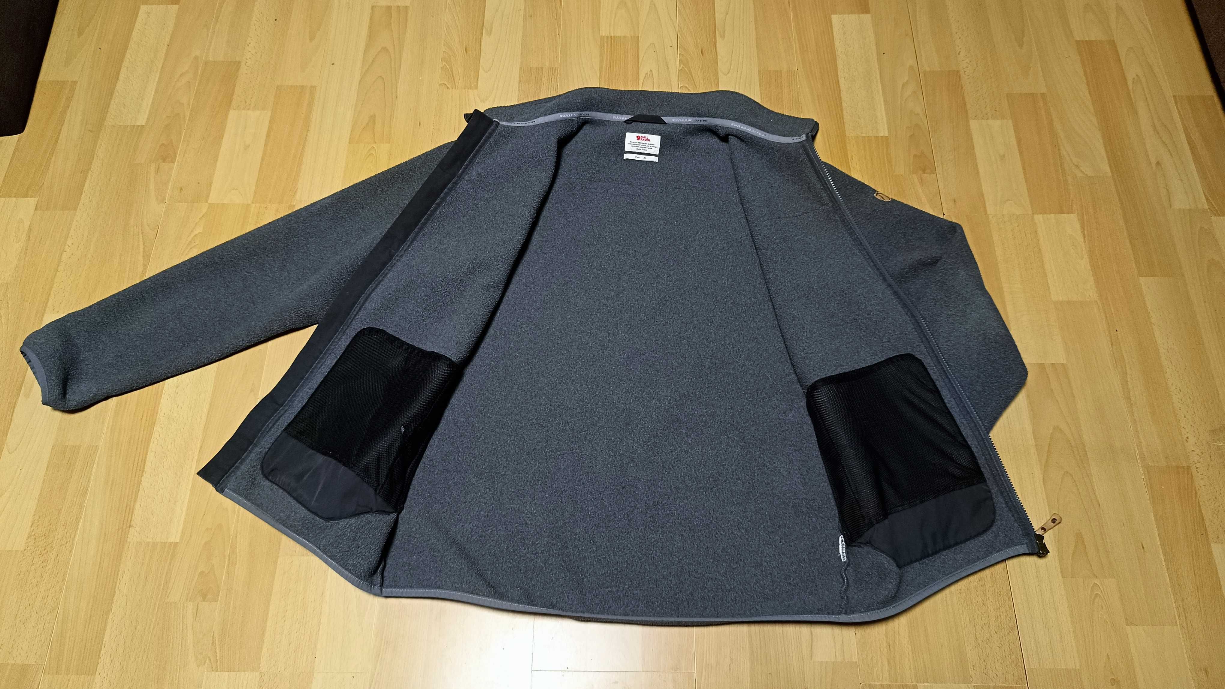 Męska kurtka polarowa FJALLRAVEN r.XL stan bardzo dobry