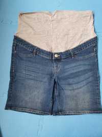 Krotkie spodenki jeansowe ciążowe Esmara roz. L (z metki 44)