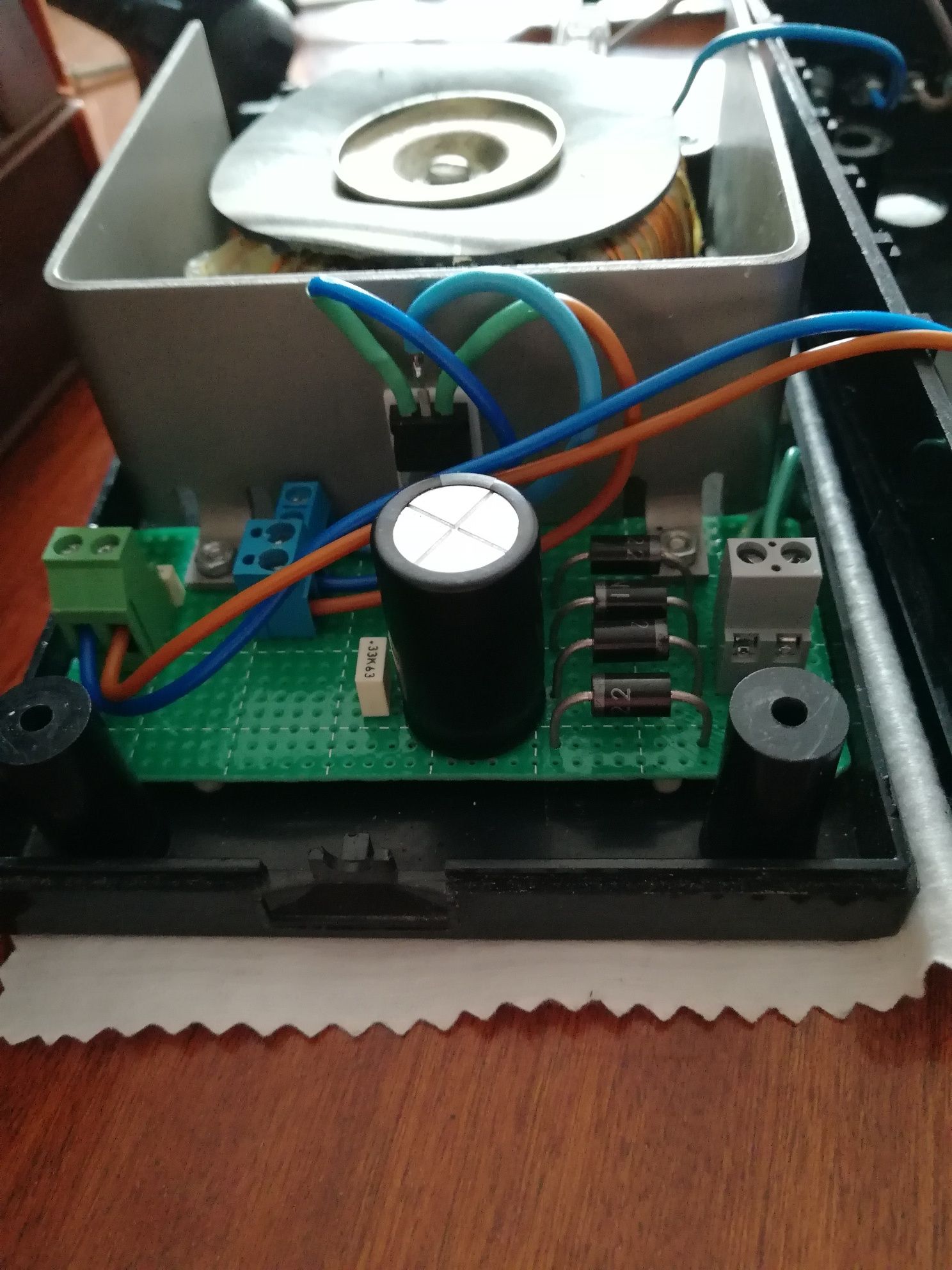 Перетворювач напруги, тороїдний трансформатор, 220/12V