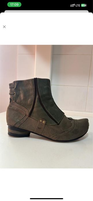 Ботинки mustang ковбой бохо стімпанк готіка