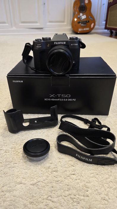 Fujifilm X-T50 + Lente 15-45mm + Acessórios