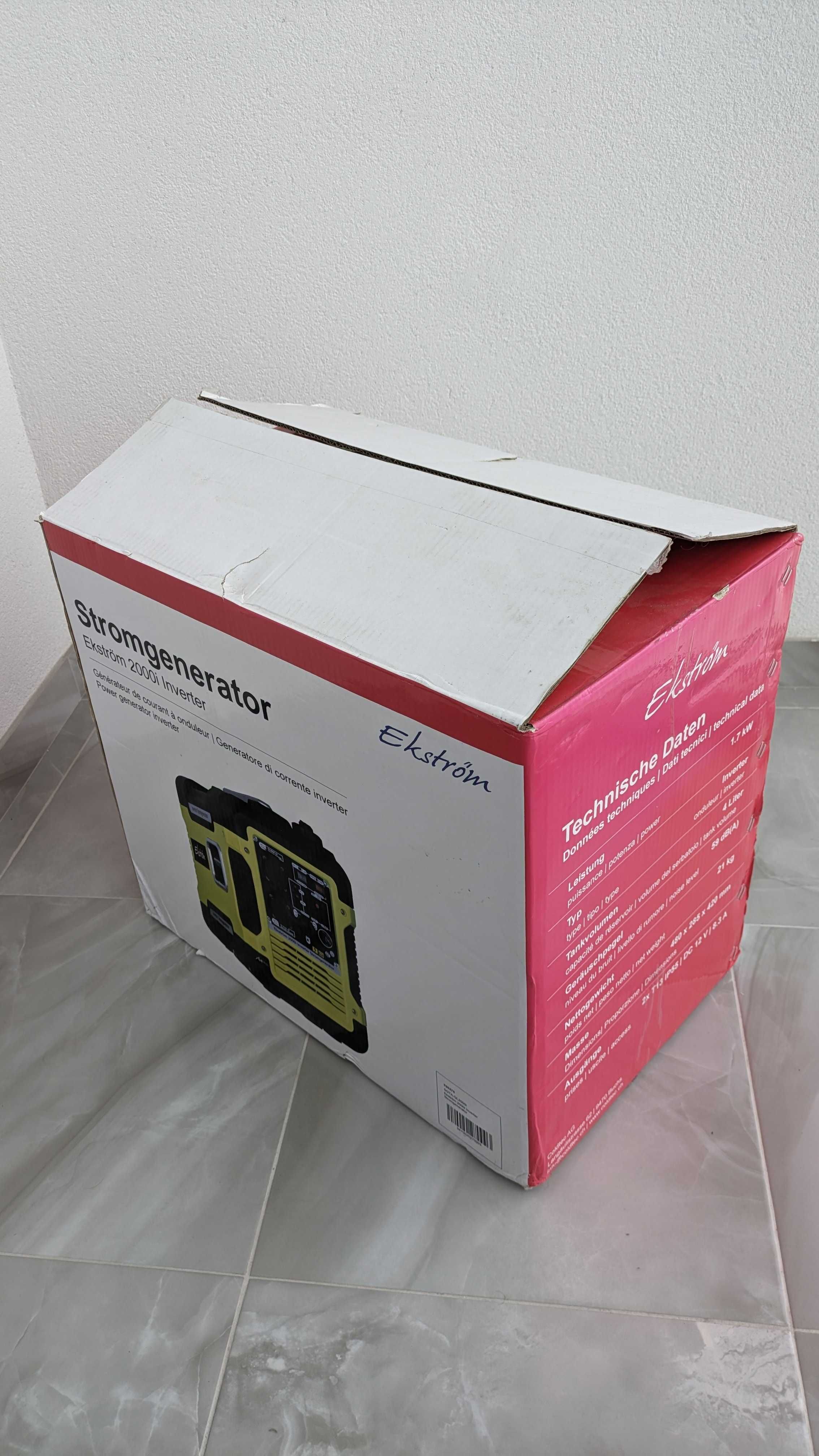 Інверторний генератор Ekström 2000i inverter stromgenerator 2 кВт