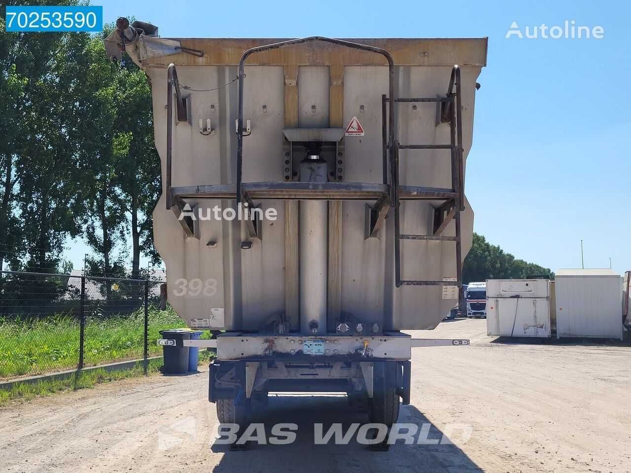 Reboque basculante Feber NW Hardox 40m3/Galera