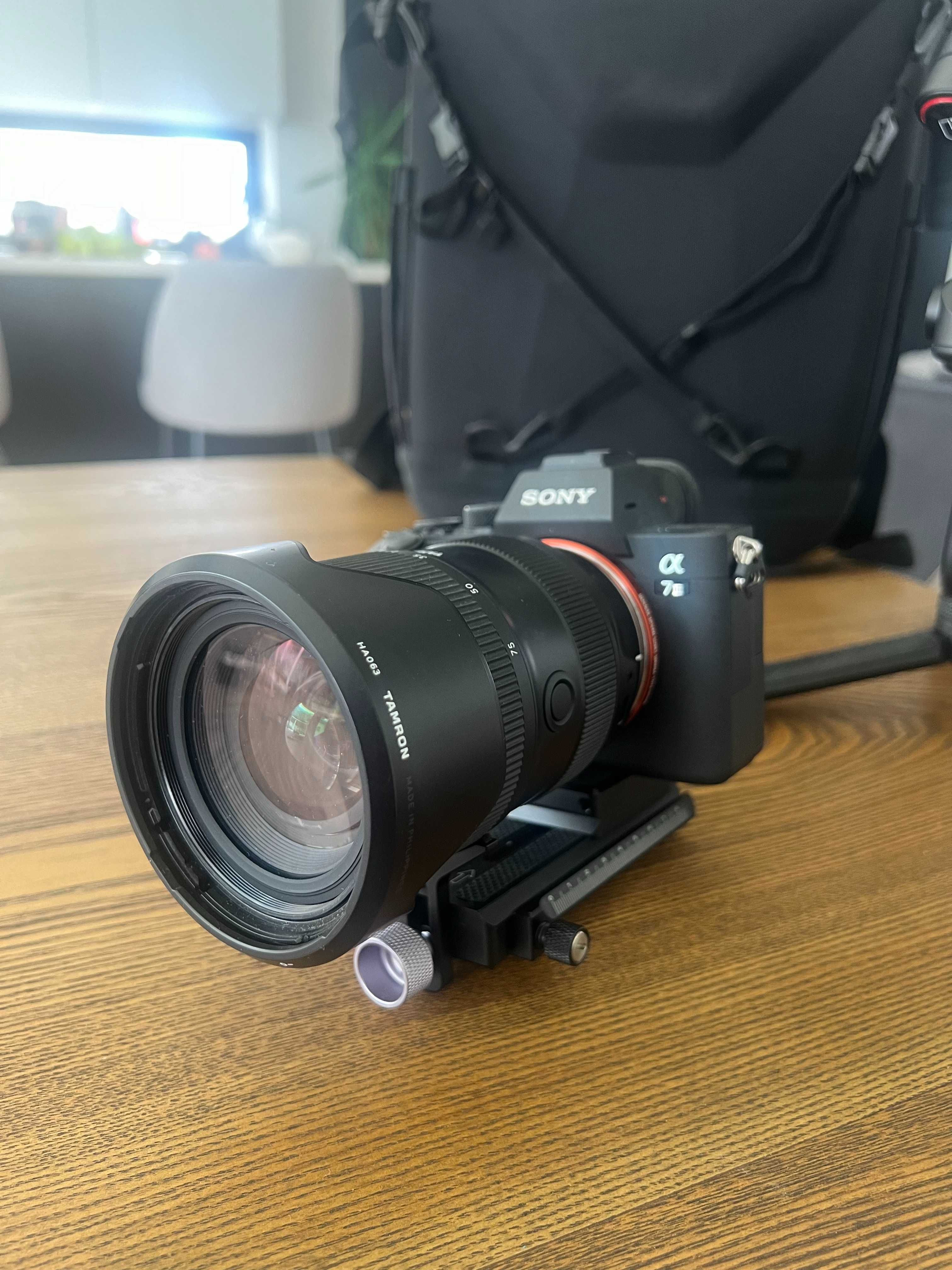 Pack Sony A7 III + Tamron 28-75 f2.8 III + Estabilizador + Mala Tarion