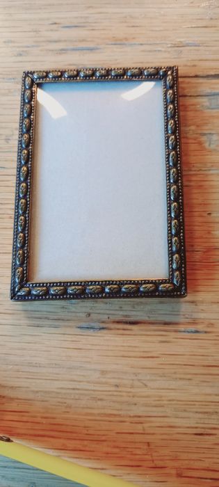 Ramka na zdjęcie mosiężna