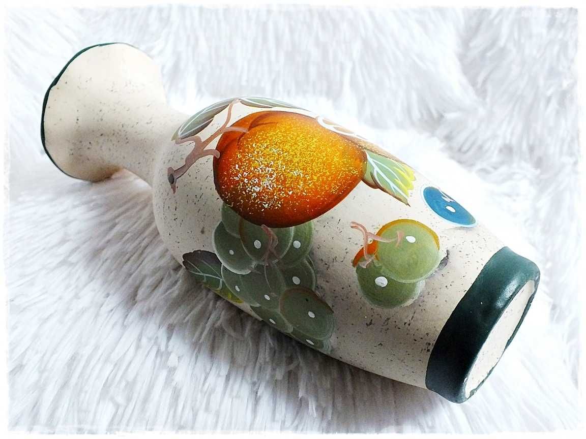 Stary wazon ręcznie malowany Owoce Włochy lata 70-80'