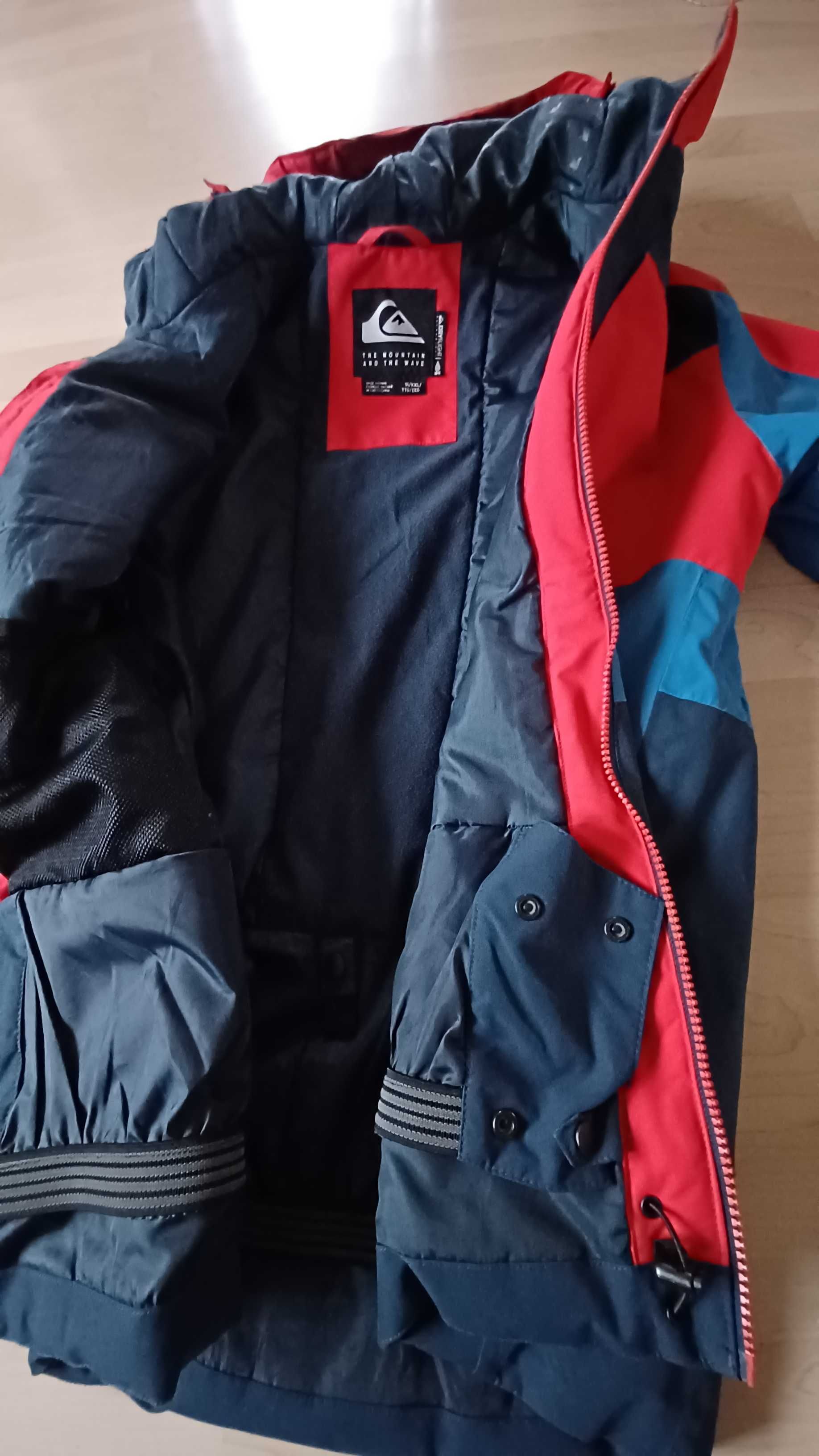 Kurtka narciarska snowboardowa Quiksilver 16 / XXL juniorskie stan bd-