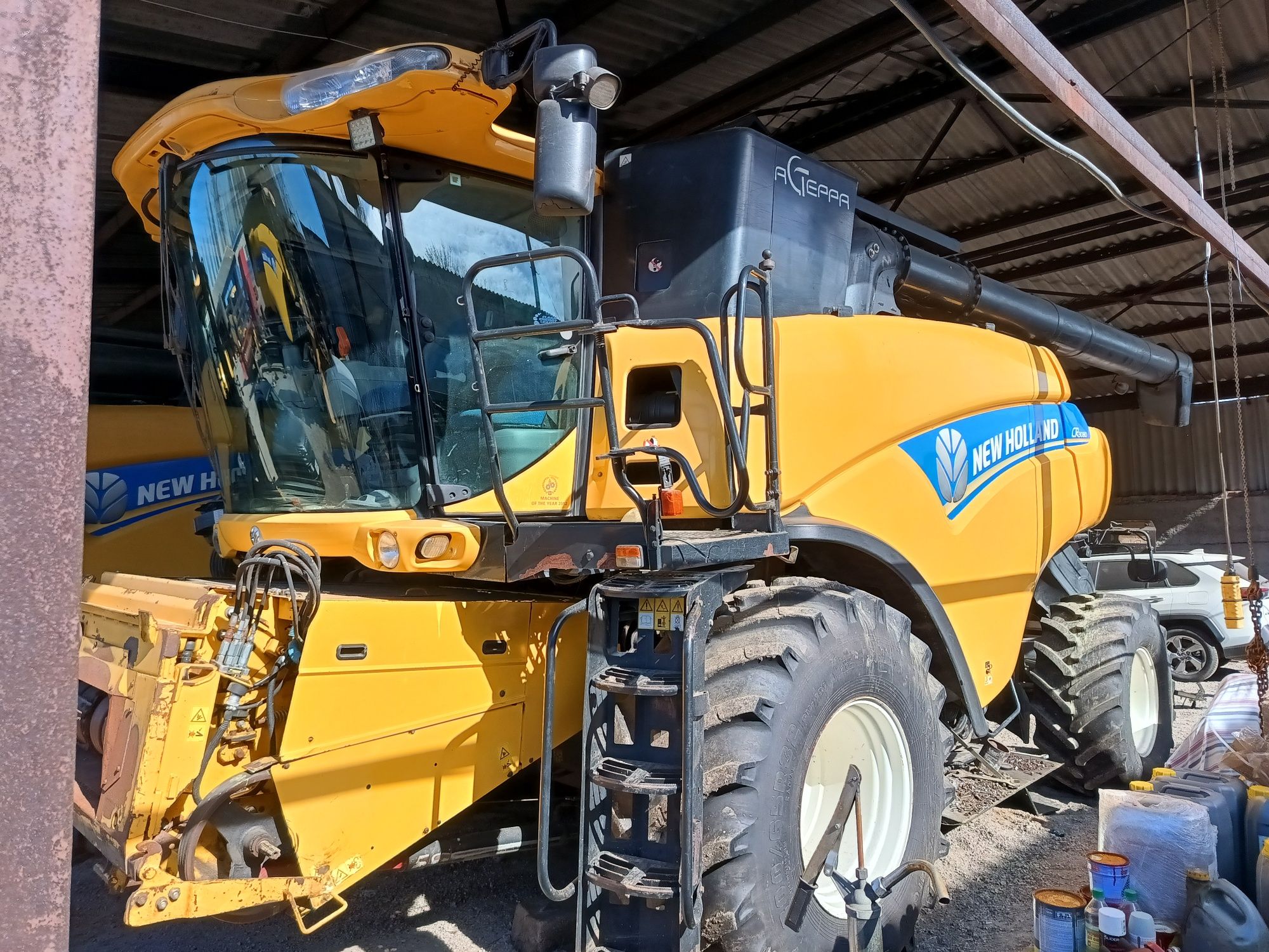 Комбайн new holland cr9080 з картографією