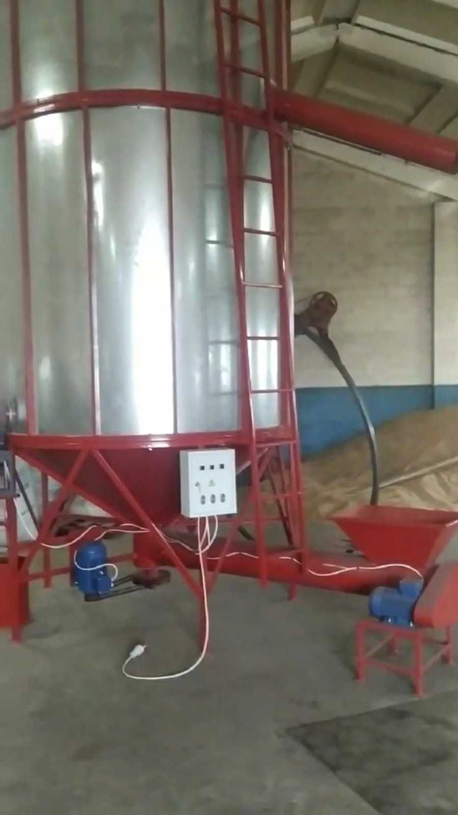 Шнековый навантажувач для зерносушки ф159, 2м та 5м, транспортер