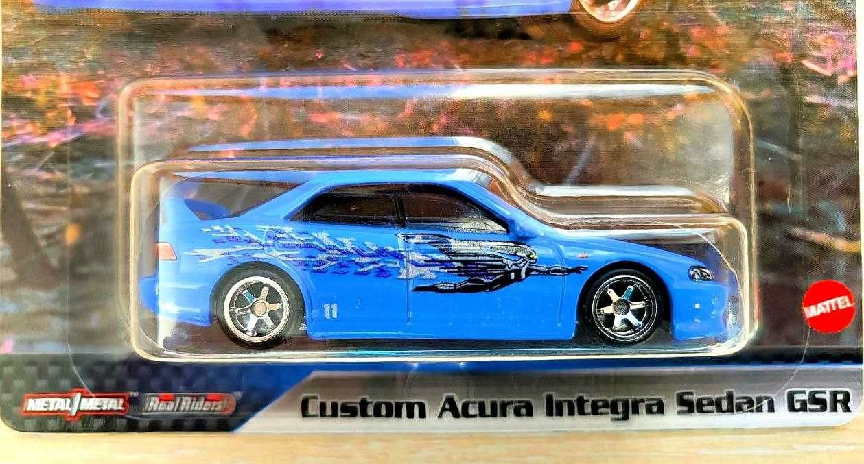 Hot Wheels Premium - Car Culture FAST & FURIOUS ACURA INTEGRA GSR