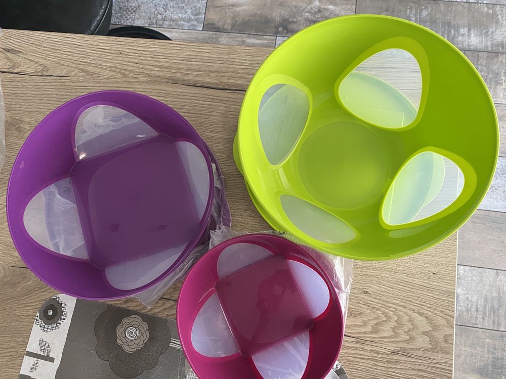 набір чаш Аркадія. Tupperware